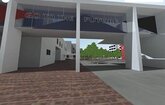 豊橋技術科学大学キャンパス東側/大講堂/図書館のメタバースを構築しました。【豊橋技術科学大学】